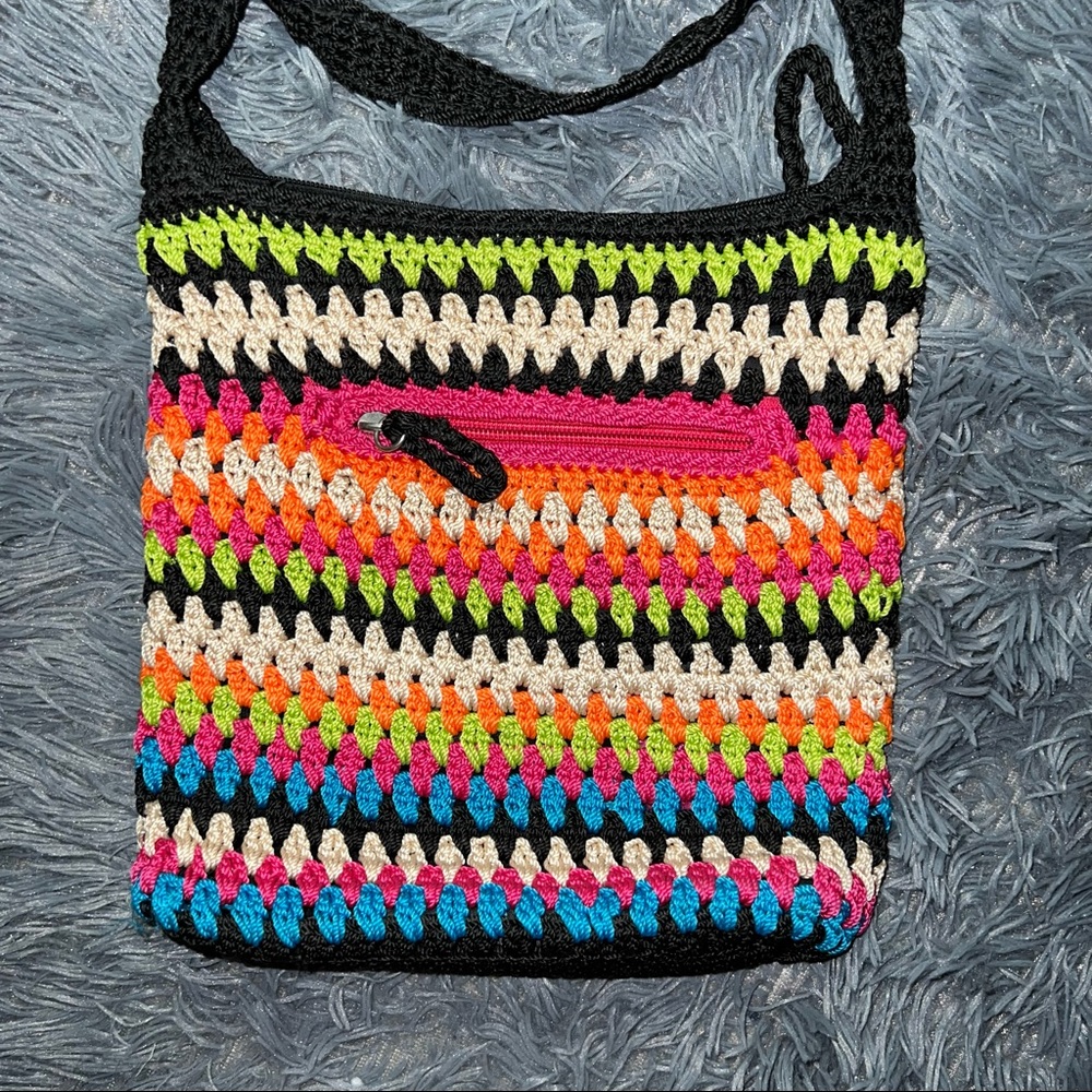 THE SAK Multicolor Crochet Crossbody Bag - Picture 2 of 4